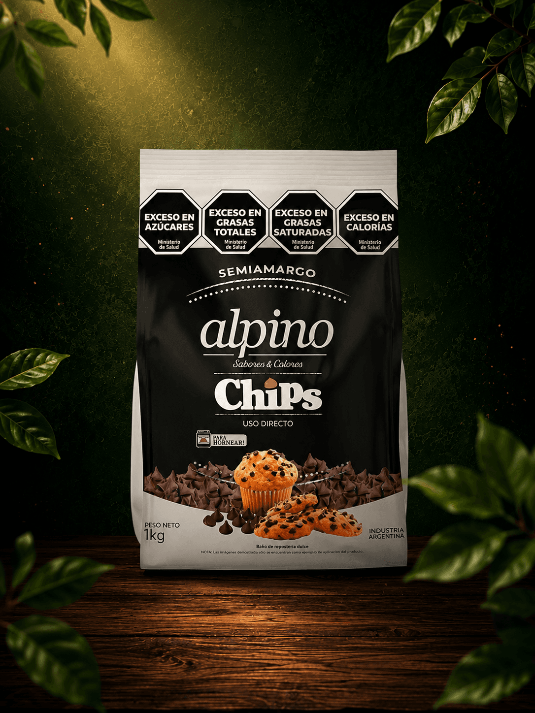 Chips ALPINO semiamargo