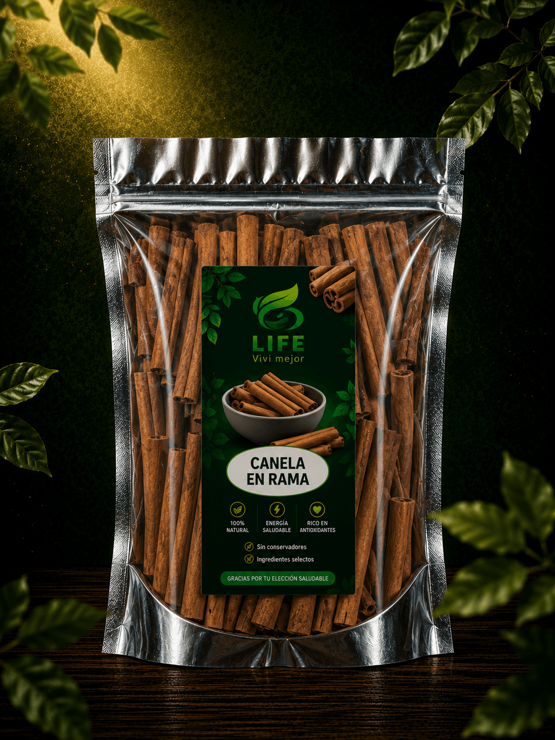Canela en rama