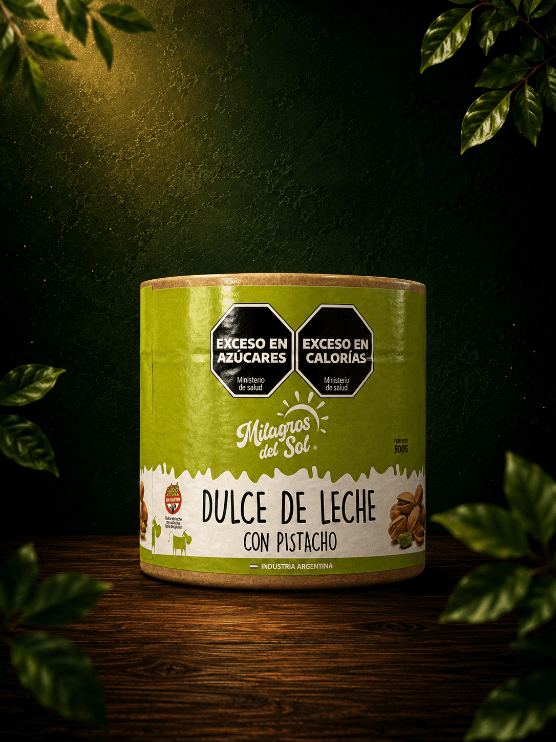 Dulce de Leche con Pistacho