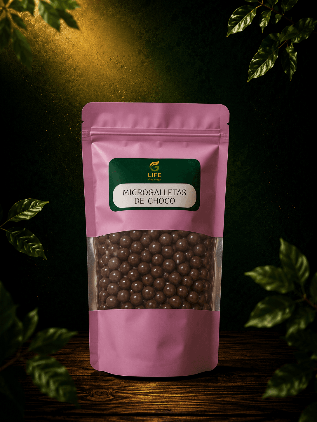Microgalletas con choco
