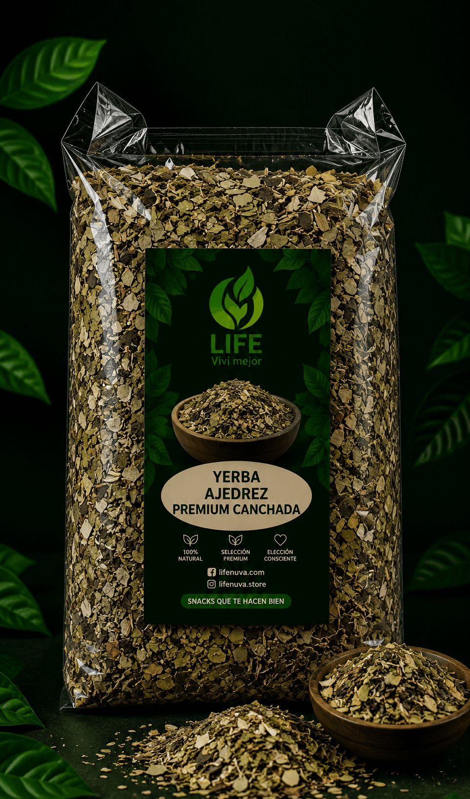 Yerba Ajedrez premium canchada